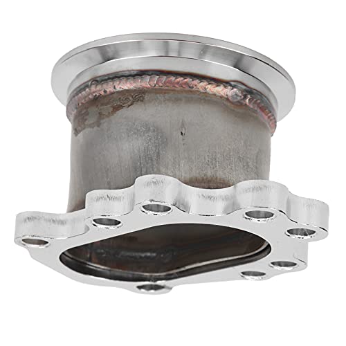 Brida adaptador turbo de acero inoxidable con 8 tornillos para Garrett GT25 T28 3