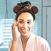 Huachi Bear Ears Headbands for Women Face Washing Spa Makeup Hair Bands Korean Elastic Fluffy Beauty Accessories, Brown