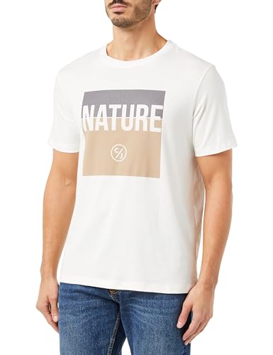 T-Shirt Cross 15855 Ecru M pour Éviter les Basiques Transparents