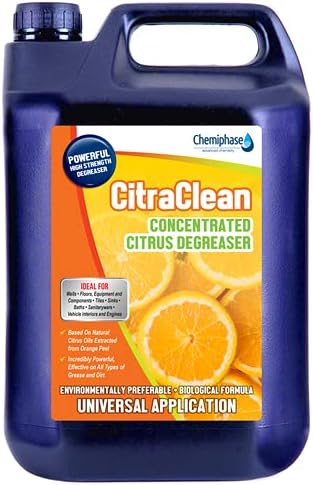 Citraclean - Powerful Citrus Degreaser/Cleaner Concentrate - 5 Litres