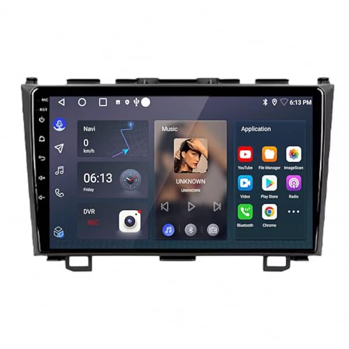 Radio de coche 2 DIN para Honda CR-V con mapas y música inalámbrica para tus viajes