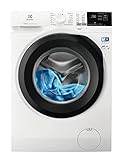 Con vapore igienizzante Electrolux Lavatrice a carica frontale EW6F484S PerfectCare 600 con SensiCare System con cesto Gentle Care, 8 kg, Classe A, Bianco