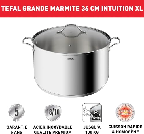 Poêle à crêpe Ingenio et marmite Tefal 17.5 L pour repas de fêtes