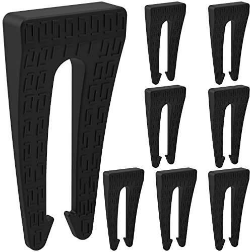 SHASUXTING 8Pcs Stove Knob Cover Silicone Heat Resistant Oven Knob Lock Baby Proofing Stove Knob Protector Easy Installation Kids Safety Stove Guard for Home Kitchen