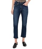 Levi's Women's Classic Straight Ankle Jeans, (New) Second Guess (Stretch), 32