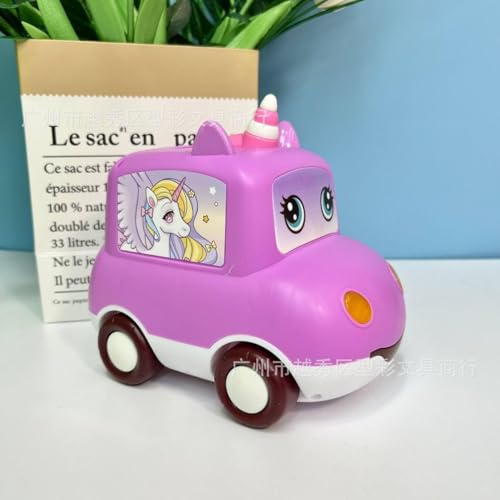 Image of Sajani Cute Cartoon Creative Portable Piggy Bank, Money Saving Box with Combination Lock, Mini Coin Bank Gifts for Boys and Girls, Best Return Gifts for Kids (Pack of 1) (Car)