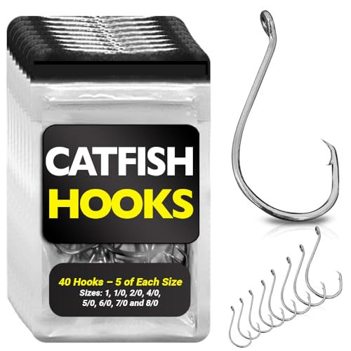Catfish Hooks - Premium Catfishing Tackle for Catfish Bait