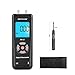 Price comparison product image NKTECH 1890 Digital Manometer Differential Air Gauges Pressure Meter ±13.79kPa ±2Psi ±55.4H2O Gas Tester Gauge Measure Dual LCD Display Backlit 11 Selectable Units (NK-L2-Black)
