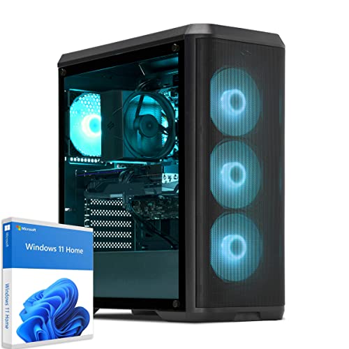 Sedatech PC Gaming Casual • AMD Ryzen 5 5600G 6X 3.9Ghz • Radeon Vega 7 • 16 Go RAM • 1To SSD M.2 • 3To HDD • Windows • Unité Centrale Cover