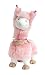 Histoire d' ours lama peluche rosa 50 cm