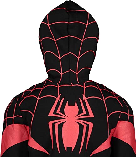 Marvel Miles Morales Spiderverse Big Boys Zip-Up Hoodie 7-8 #TOP7