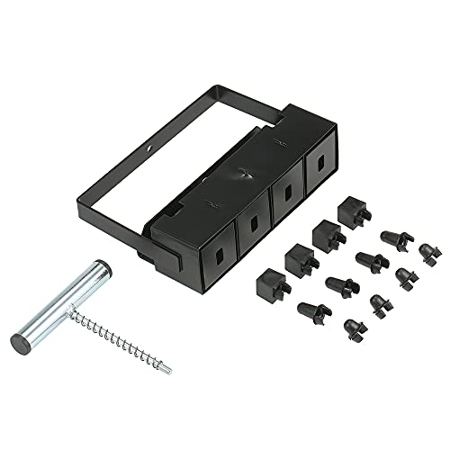 Bloqueur de sol à 4 cellules pour démarrage de semences compacteur de sol avec pelle à trous pour la culture des semis (bloqueur de sol uniquement #1B)