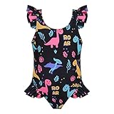 Tumaron Baby Girl Summer Swimming Clothes Swimsuit Bathing Suits Onepiece 6-9 9-12months Black