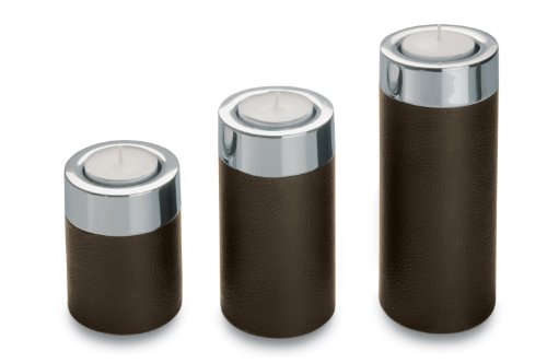 Philippi 123082 Cuir Teelichthalter, klein