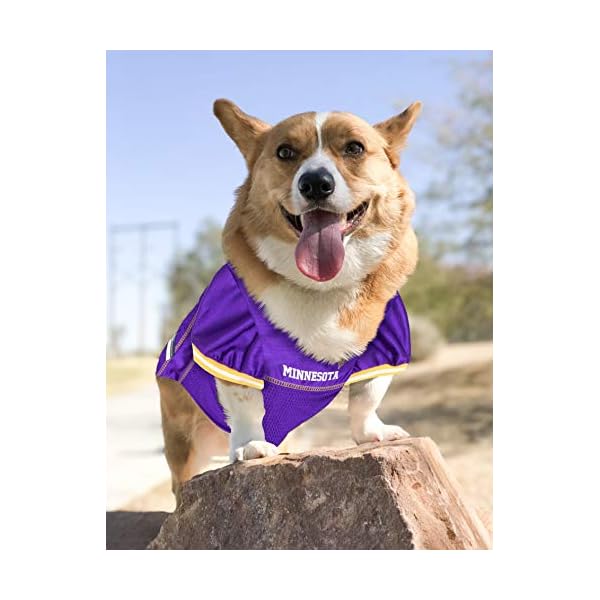 NFL Minnesota Vikings Dog Jersey, X-Small NFL Minnesota Vikings Dog Jersey, X-Small