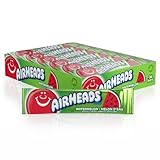 Airheads Candy Individually Wrapped Bars - Watermelon Flavour - Bulk Pack of 36