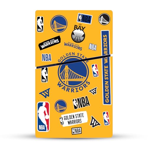 Autocollant NBA Golden State Warriors pour protéger la PS5 Slim