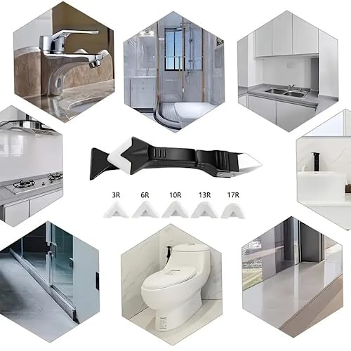 Espátula Raspador Removedor Rejunte De Rebarba Calafetagem Aplicação De Silicone Parede FlySea