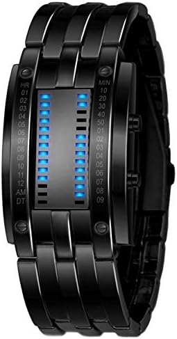 Reginald Digital Men's Watch (Silver Dial Silver Colored Strap)