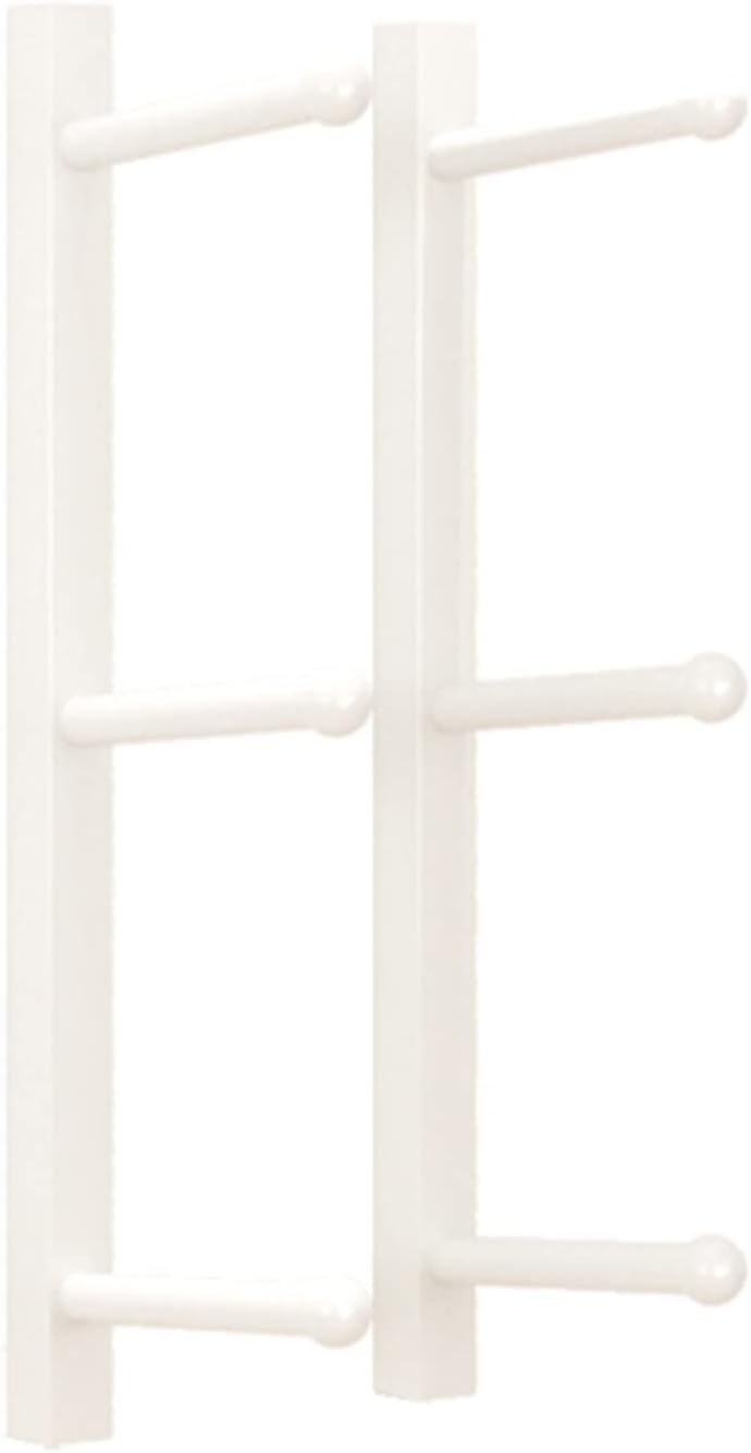 Adjustable 3-Tier Storage Organizer Rack for Gym Equipment – Yoga Mat, Foam Roller, Basketball, Towels & Exercise Pads – Multi-Layer Display Holder, White