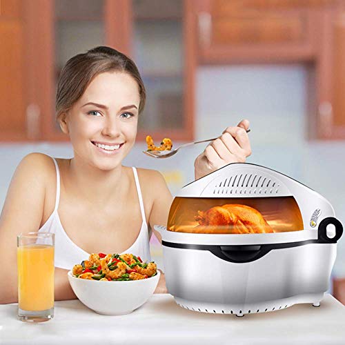 YFGQBCP Multifunktionale Air Fryer, Visuell Fritteuse Ölfreie Cooker 20 Preset LED-Touch-Bildschirm Digitale Größe 36… – Bild 3