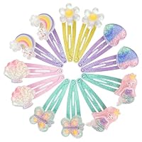 Meerjungfrauen-Haarspangen-Set, 6 Stück – Glitzernder Meerjungfrauenschwanz, Für Mädchen & Kinder, Haaraccessoire