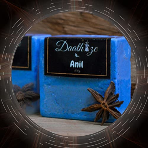 Sabonete de Ervas Artesanal de Anil para Limpeza e Harmonização - Energização Espiritual (Orixás, Ma