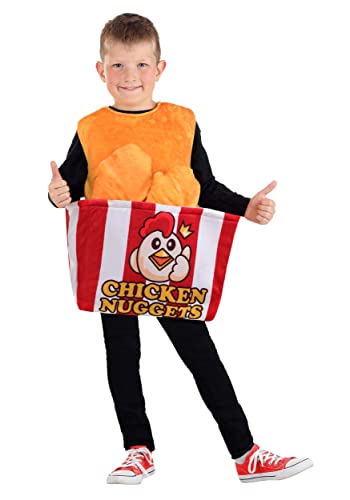 Disfraz de Pollo Nuggets para Niños