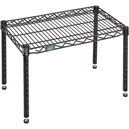 Nexel Black Epoxy Wire Dunnage Rack, 24