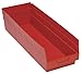 Shelf BIN RED 23-5/8in x 8-3/8in x 8in