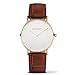 Produktbild Paul Hewitt Unisex Erwachsene Analog Quarz Uhr mit Leder Armband PH-SA-G-Sm-W-14S