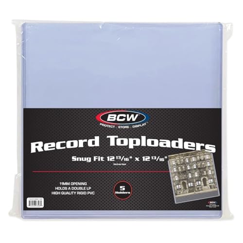 Étui de rangement de protection pour disques vinyles BCW de haute précision