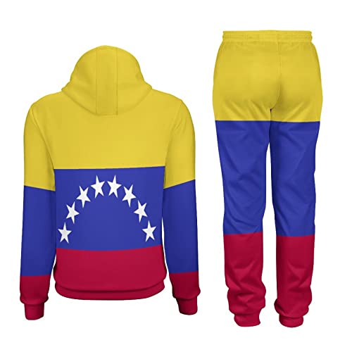 Fattyeery Long Sleeve 3D Funny Print Hoodie Set Sweatpants Brazil Flag Winter And Autumn Blouse for Unisex Sweatshirt4