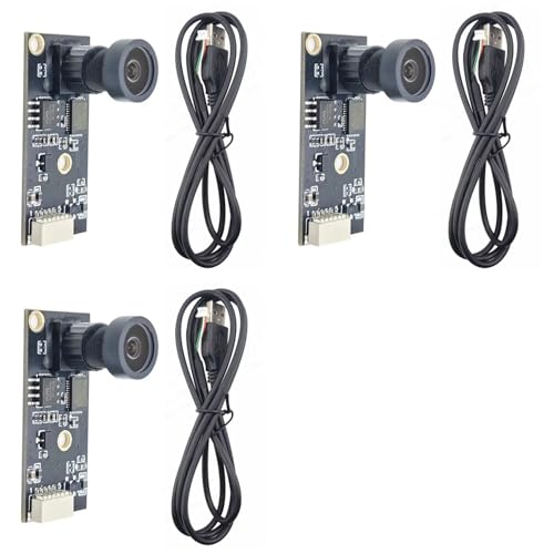 Module caméra USB 1080p grand angle pour imprimante 3D avec objectif fish eye 2MP UVC OTG x3
