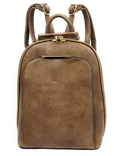 Bolso Mochila Mujer Antirrobo Casual de Cuero PU Regalo