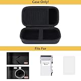 RIYADAone Twarde etui ochronne do Kodak Mini Shot 2 Era 4PASS 2-in-1 / Mini 2 Era 4PASS Aparat błyskawiczny i drukarka fotograficzna, czarny, Etui