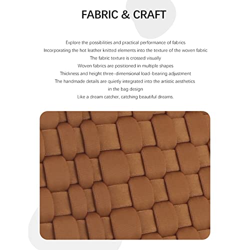 Fashion Tote Satchel Ladies Handmade Woven Hobo Handbags Adjustable Shoulder Bucket Bag Top-Handle With Purse For Women (Tender Green) #TOP7