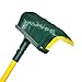 Produktbild GardiREX Krallenbesen mit Teleskopstiel Ausziehbar - Besen mit Geschwungenen Borsten - Set 45cm breit - Bürste für Gartenreinigung - Gartenwegen, Steingärten und Bodenstrukturen Geeignet - (Grün/Gelb)