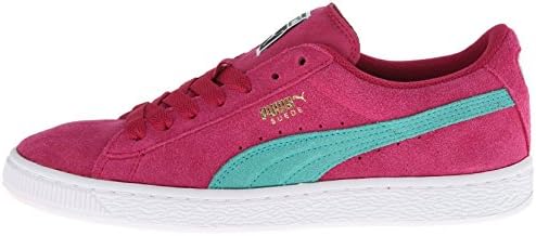 suede puma pool green