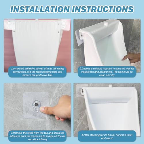 Urinoir pour hommes sans eau mural pour solutionner les problèmes de plomberie extérieure