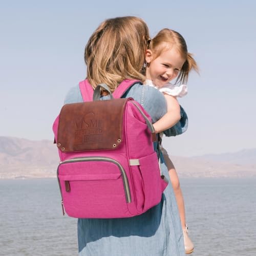 Image of VISMIINTREND Diaper Bag Backpack for Mother Travel | Hospital Gift for New Born Baby Boy & Girl | Baby Shower Gifts | Gift for Mom to be | Unisex