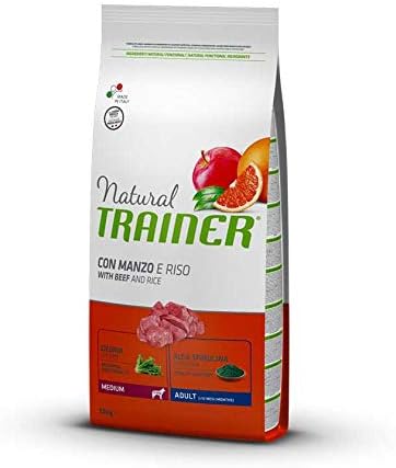 Trainer Natural Sensitive Crocchette Per Cani Media/Grande Taglia – Senza Glutine, Con Salmone, 12 Kg, Alta Digeribilità