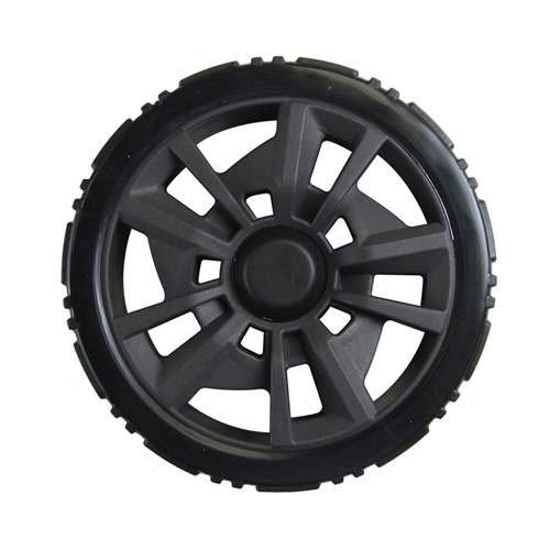 HOMELITE RYOBI 330073005 Genuine Plastic 8'' Wheel ASS'Y Replaces Also Used ON RIDGID Troy-BILT Echo Powerstroke Workforce BLACKMAX