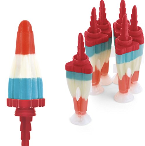 Cuisipro Snap-Fit Pop Molds: 6 Rocket and 6 Boat shapes