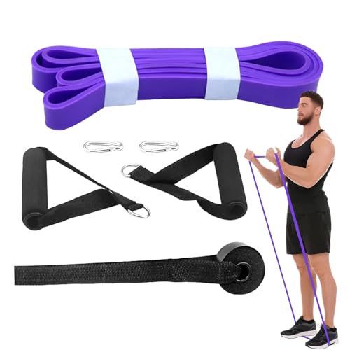 Funcionamiento de Bandas de Resistencia, Banda de Resistencia | Set de Bandas de Asistencia de látex - Herramienta de Asistencia de Ejercicio de Cuerpo portátil para Hombres Adolescentes
