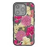 Smartish - フルブルーム - iPhone 15 Pro スリムケース - Gripmunk [軽量 + 保護] 薄型カバー - iPhone 15 Proに適合