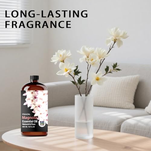 Aceite Esencial de Geranio y Magnolia 16 Fl Oz para Difusor miniatura 7