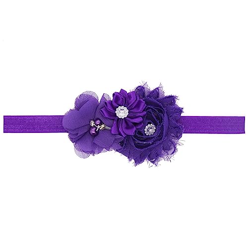 Baby Girl Headbands with Bows.(FD88-Purple,Lavender)2