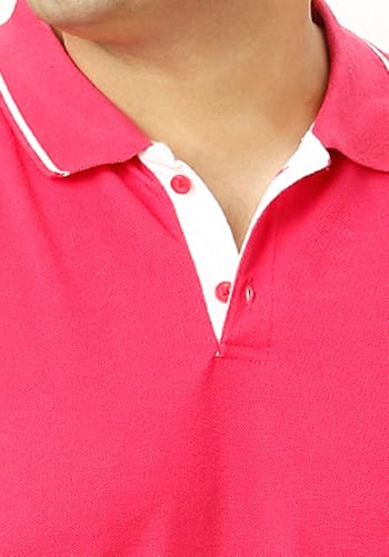 Image of Wear Your Opinion Men's Plus Size Tipped Polo Collar Neck Tshirt