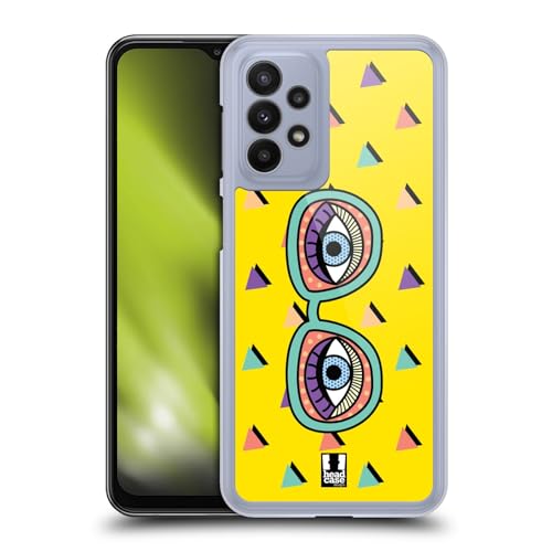 Coque Samsung A23 Évitez Les Rayures Avec Le Style Yeux De Dessin Animé